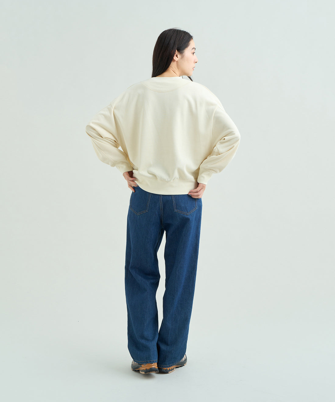 着用モデル：ウィメンズ 168cm ／ 着用サイズ：WM