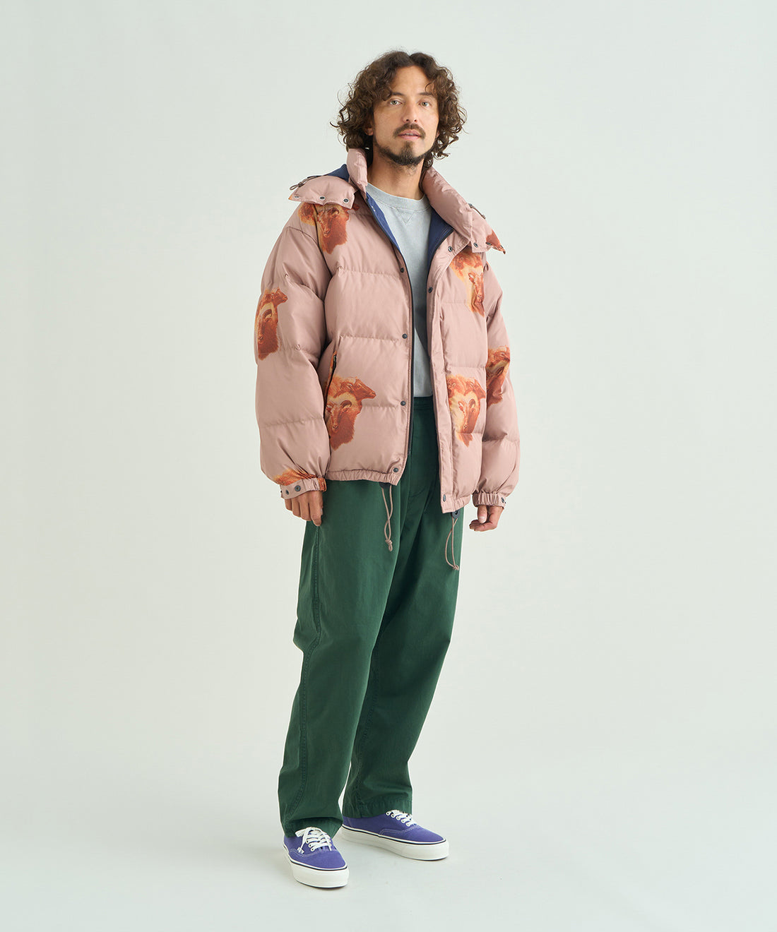 着用モデル：メンズ 181cm ／ 着用サイズ：L