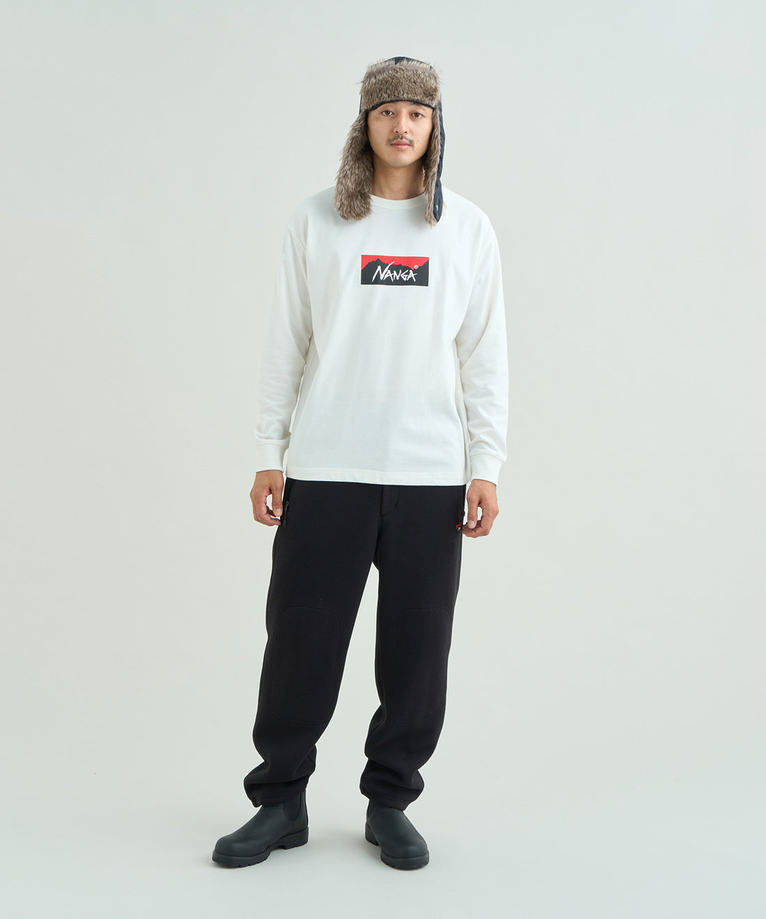 着用モデル：メンズ 185cm ／ 着用サイズ：L
