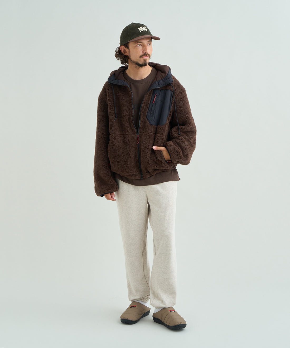 着用モデル：メンズ 181cm ／ 着用サイズ：L