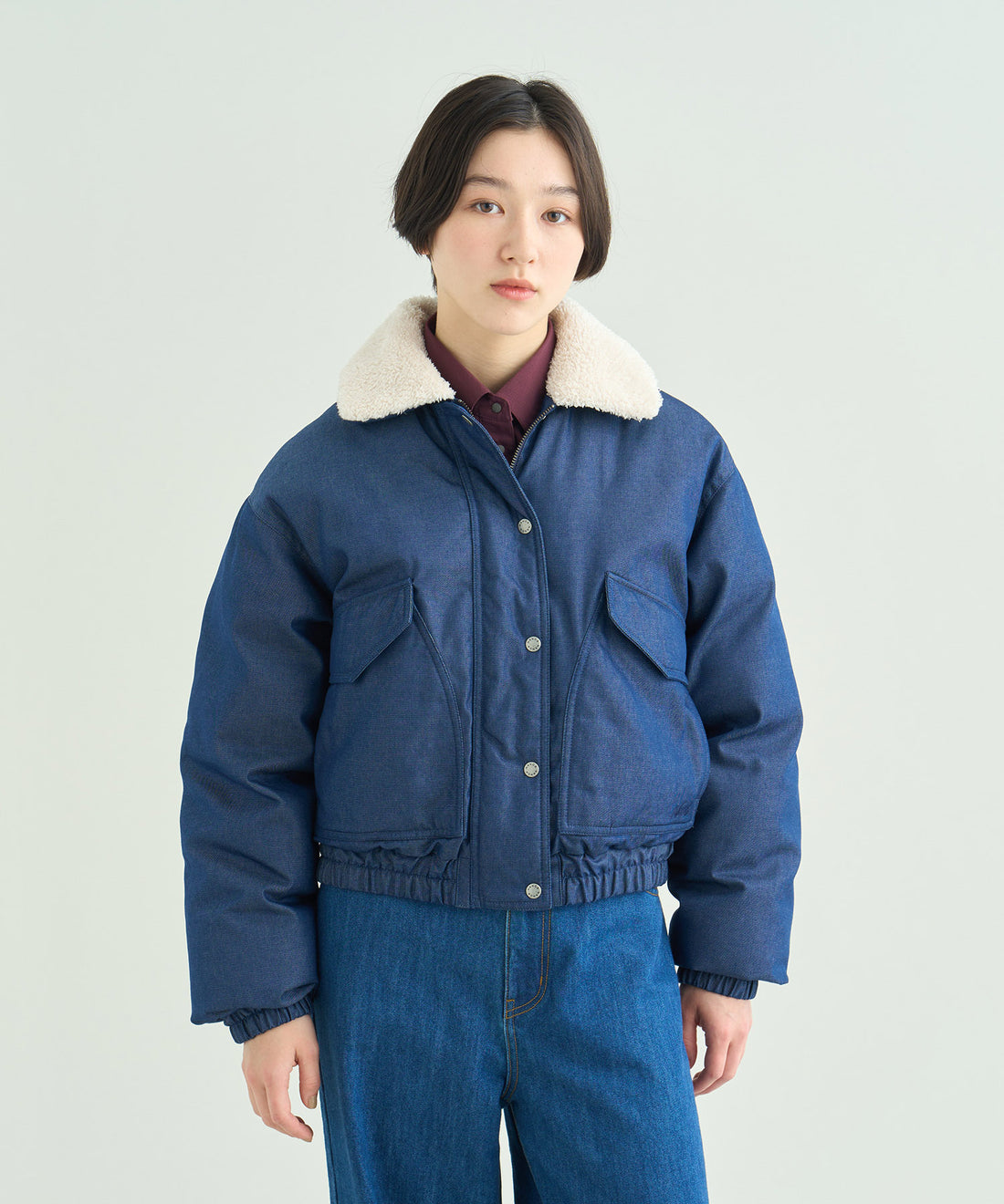 着用モデル：ウィメンズ 168cm ／ 着用サイズ：WM