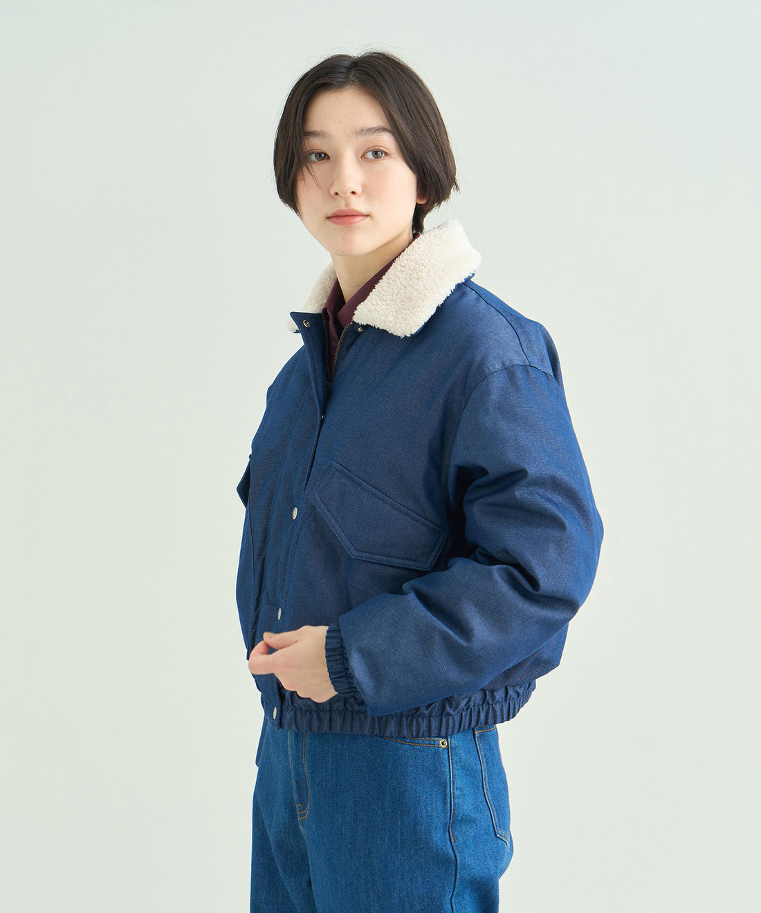 着用モデル：ウィメンズ 168cm ／ 着用サイズ：WM