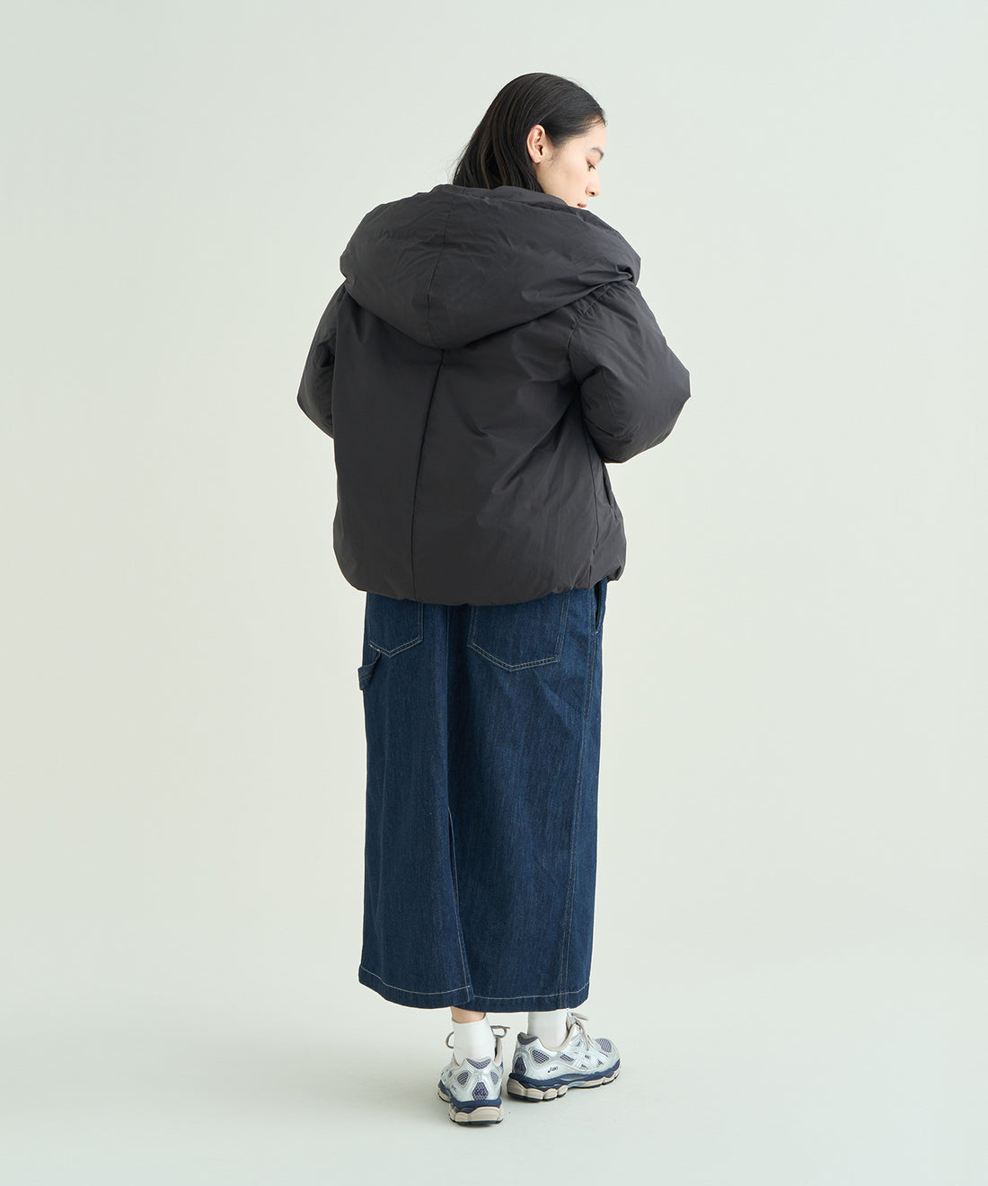 着用モデル：ウィメンズ 168cm ／ 着用サイズ：WM