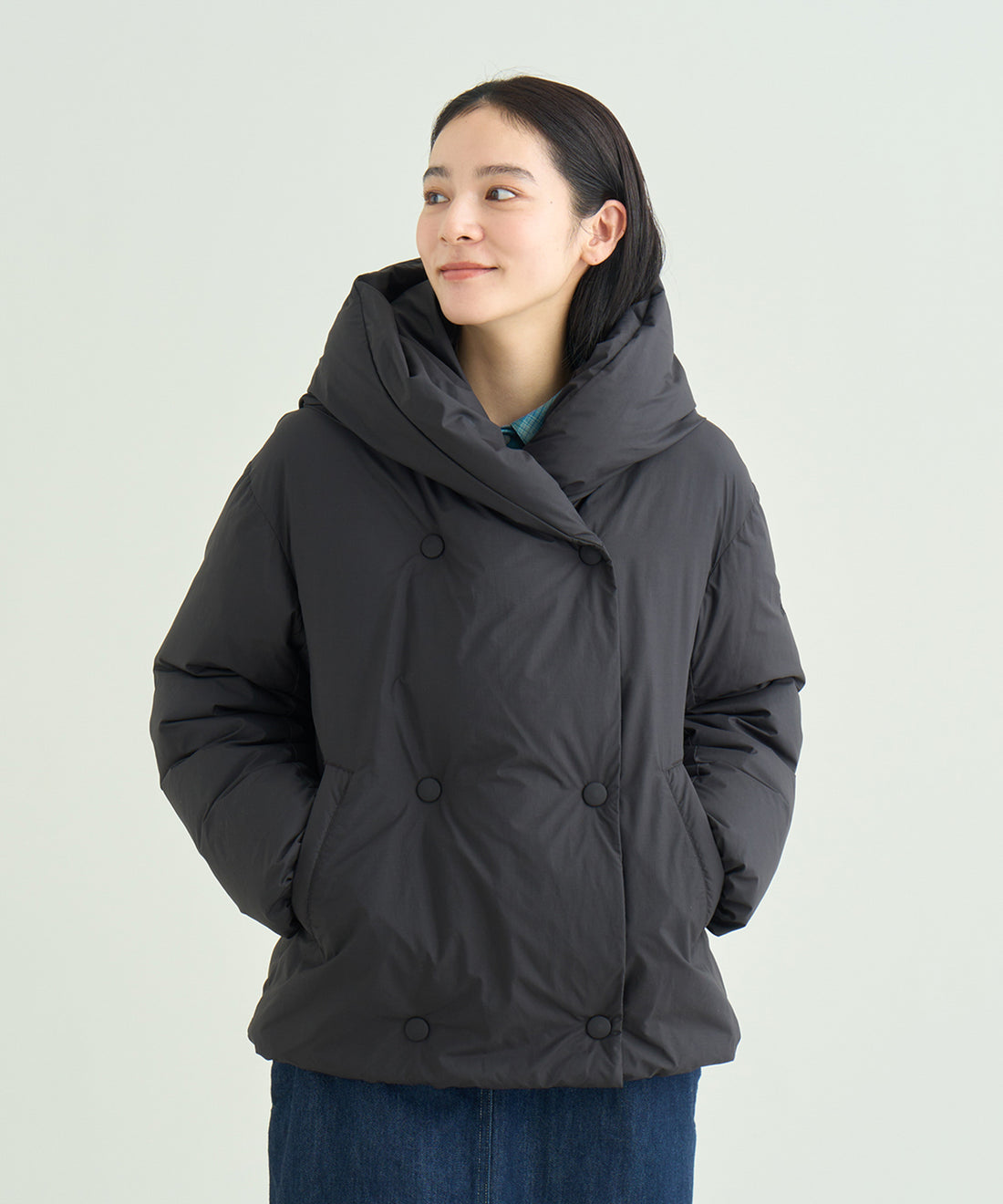 着用モデル：ウィメンズ 168cm ／ 着用サイズ：WM
