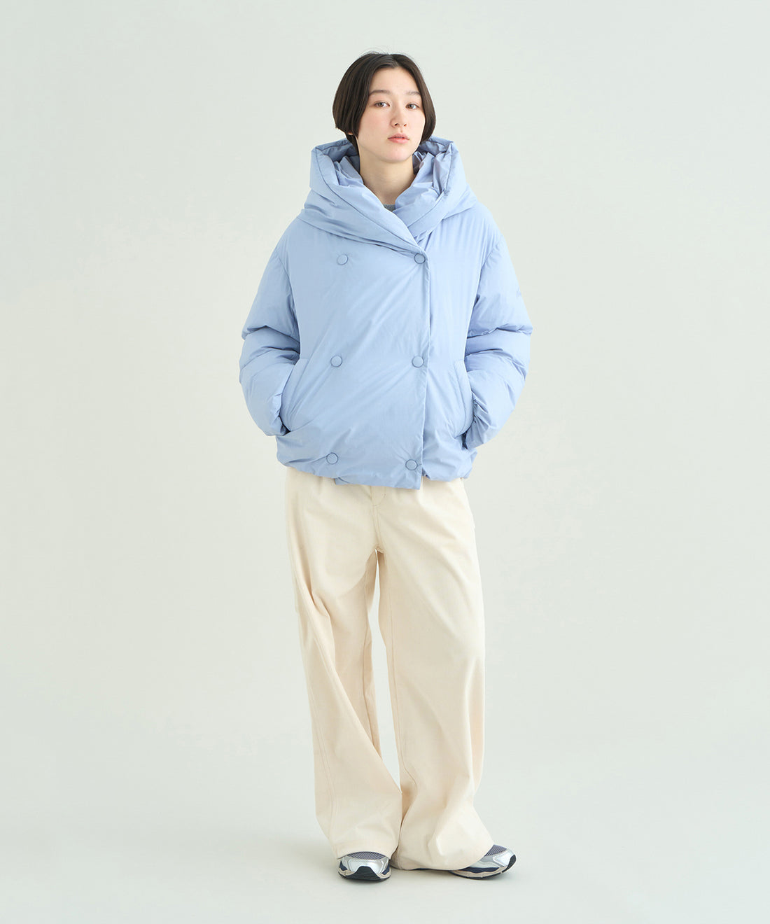 着用モデル：ウィメンズ 168cm ／ 着用サイズ：WM