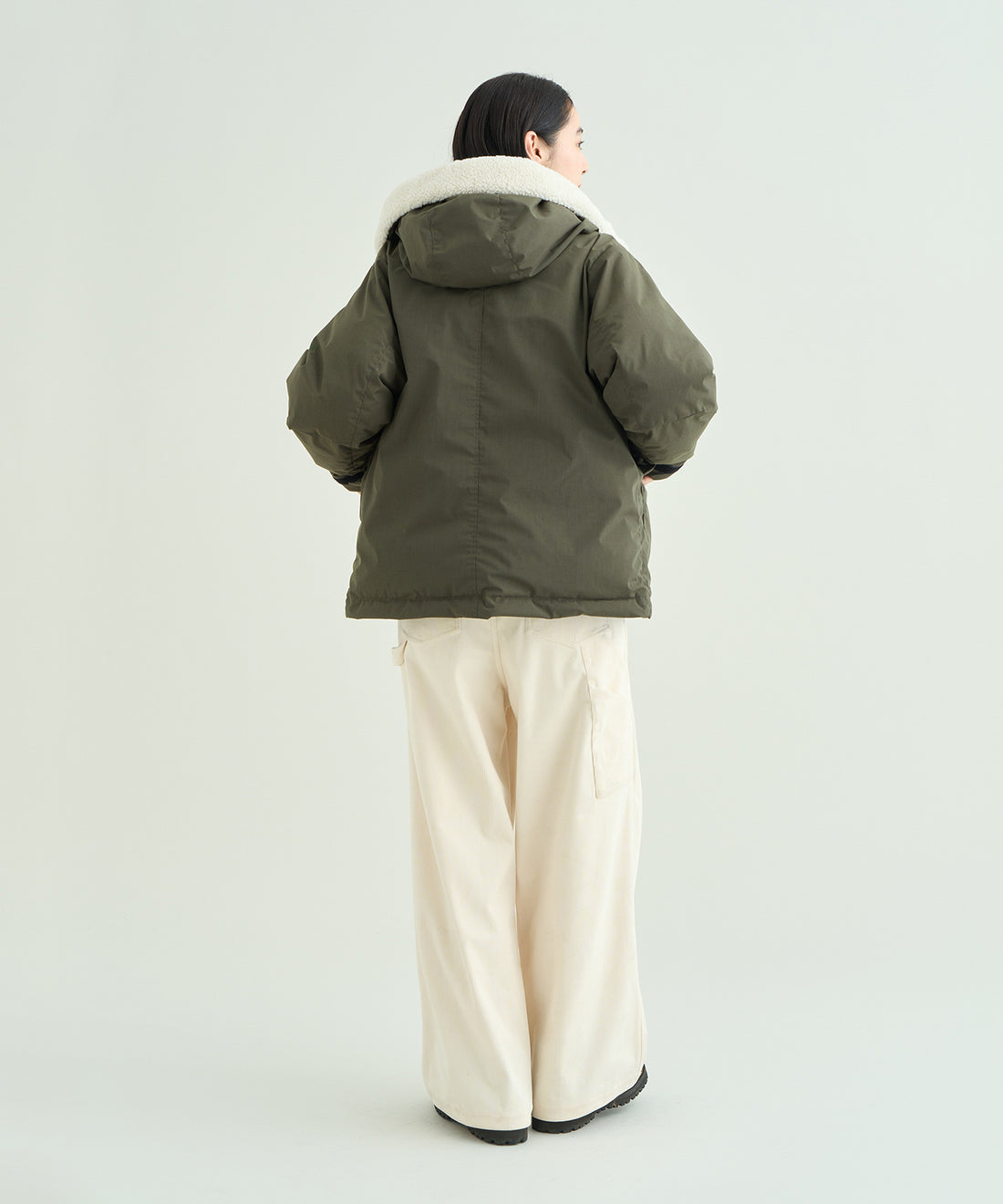 着用モデル：ウィメンズ 168cm ／ 着用サイズ：WM