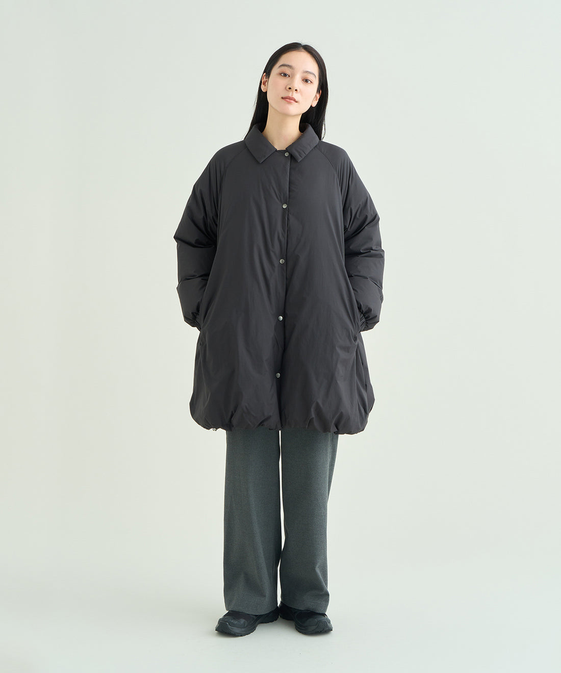 着用モデル：ウィメンズ 168cm ／ 着用サイズ：WM