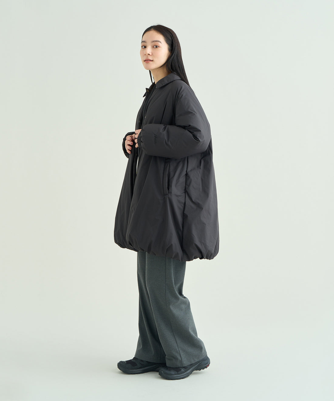 着用モデル：ウィメンズ 168cm ／ 着用サイズ：WM