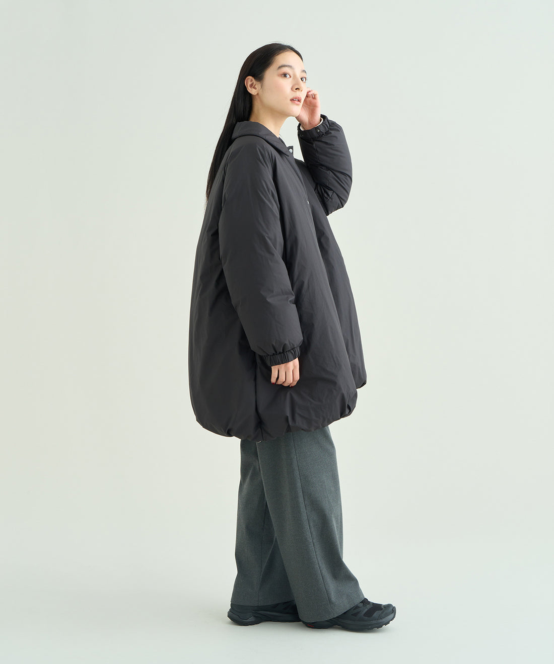 着用モデル：ウィメンズ 168cm ／ 着用サイズ：WM