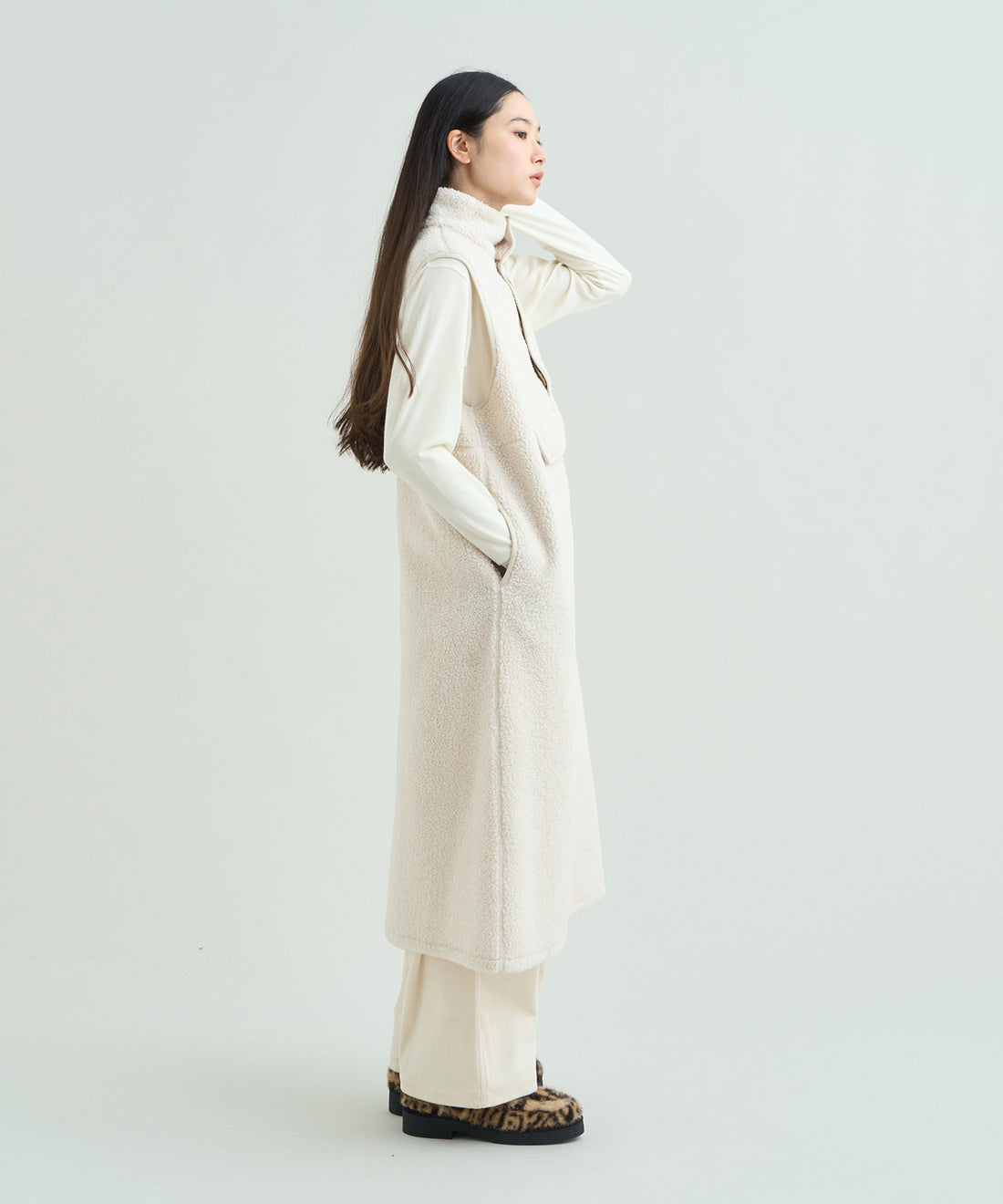 着用モデル：ウィメンズ 168cm ／ 着用サイズ：WM