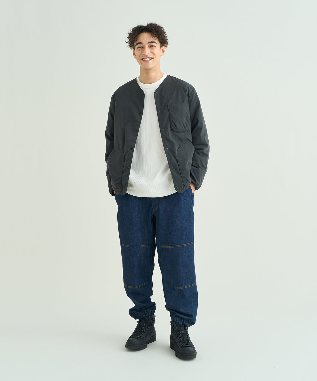 着用モデル：メンズ 183cm ／ 着用サイズ：L