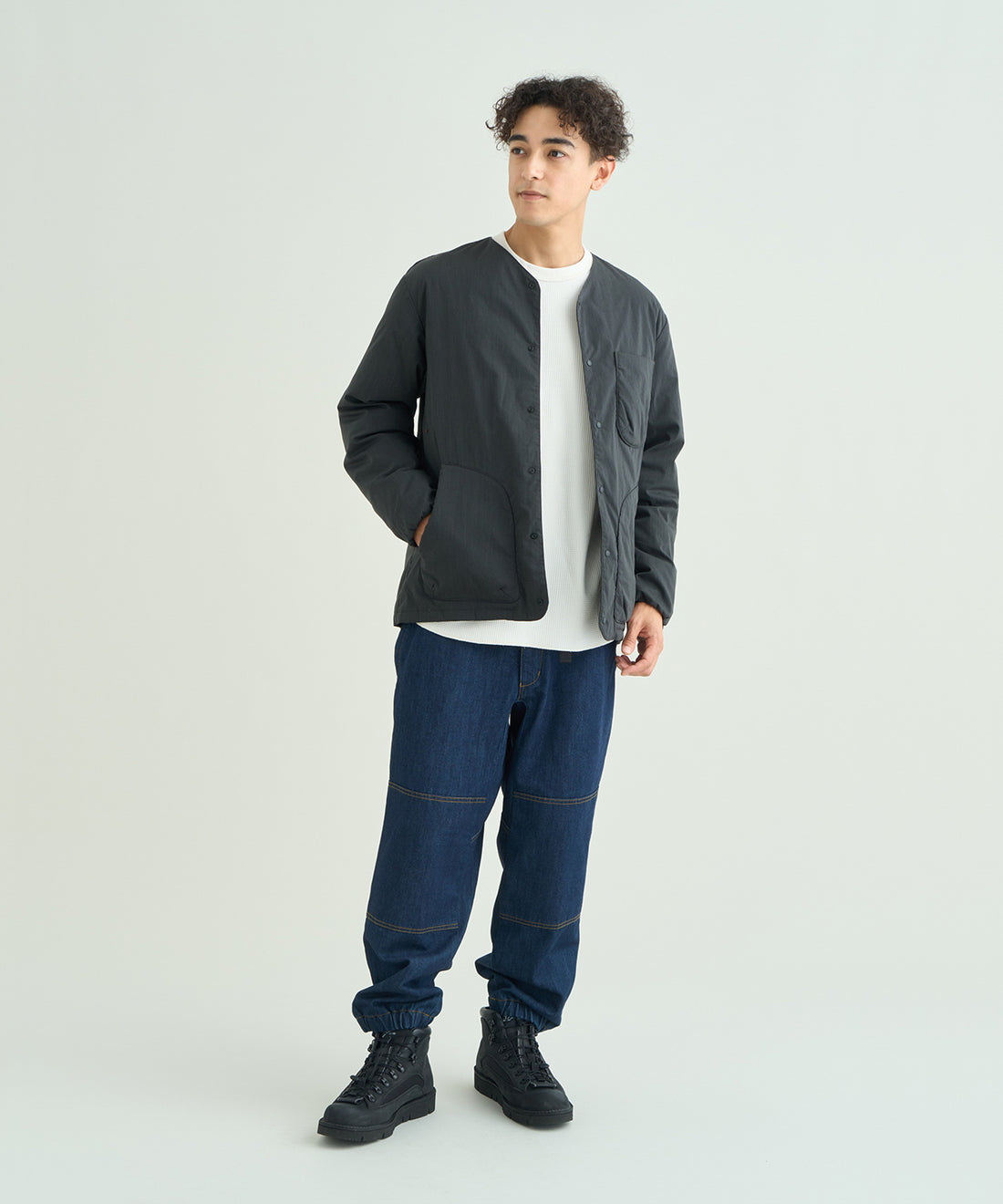 着用モデル：メンズ 183cm ／ 着用サイズ：L