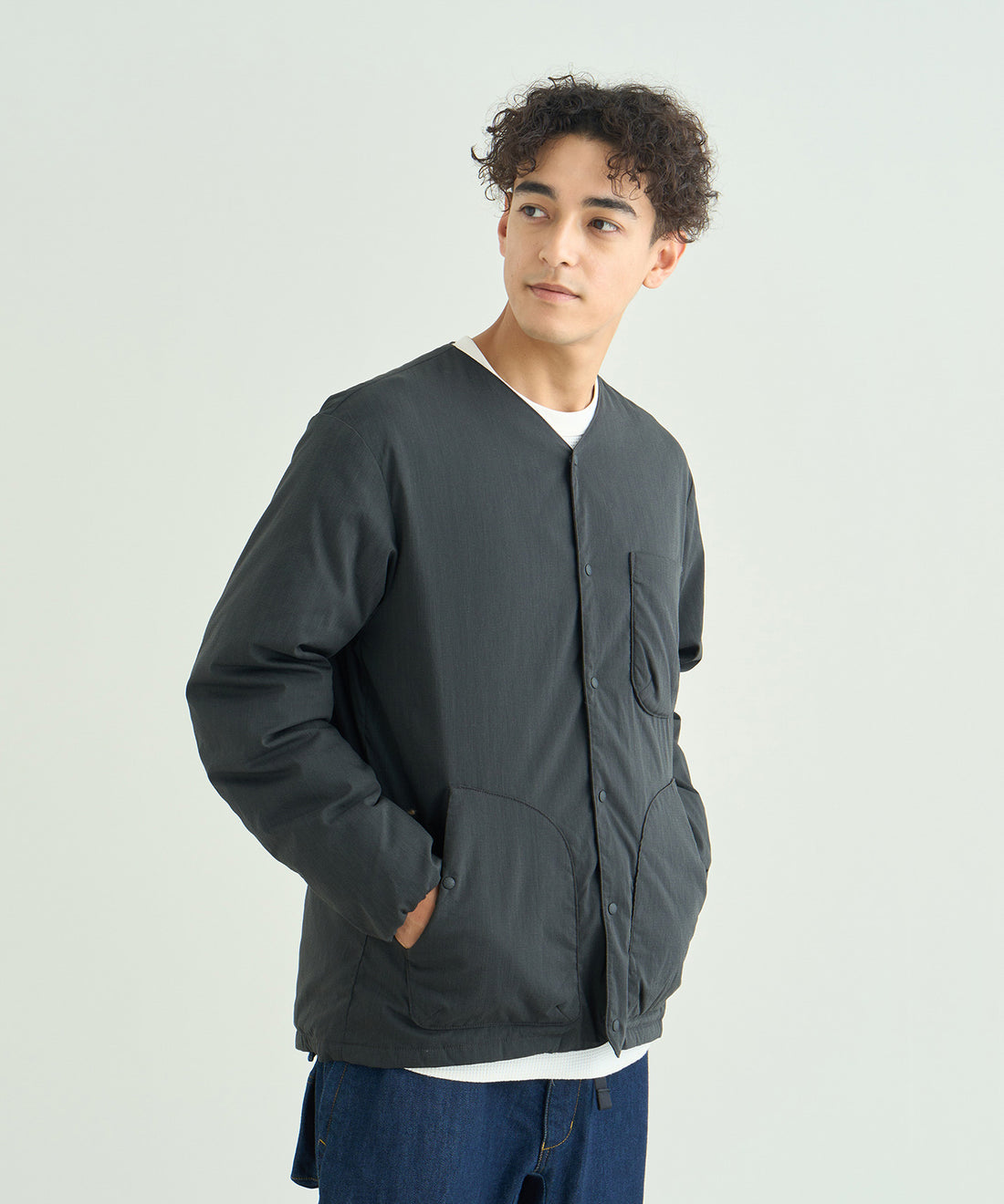 着用モデル：メンズ 183cm ／ 着用サイズ：L
