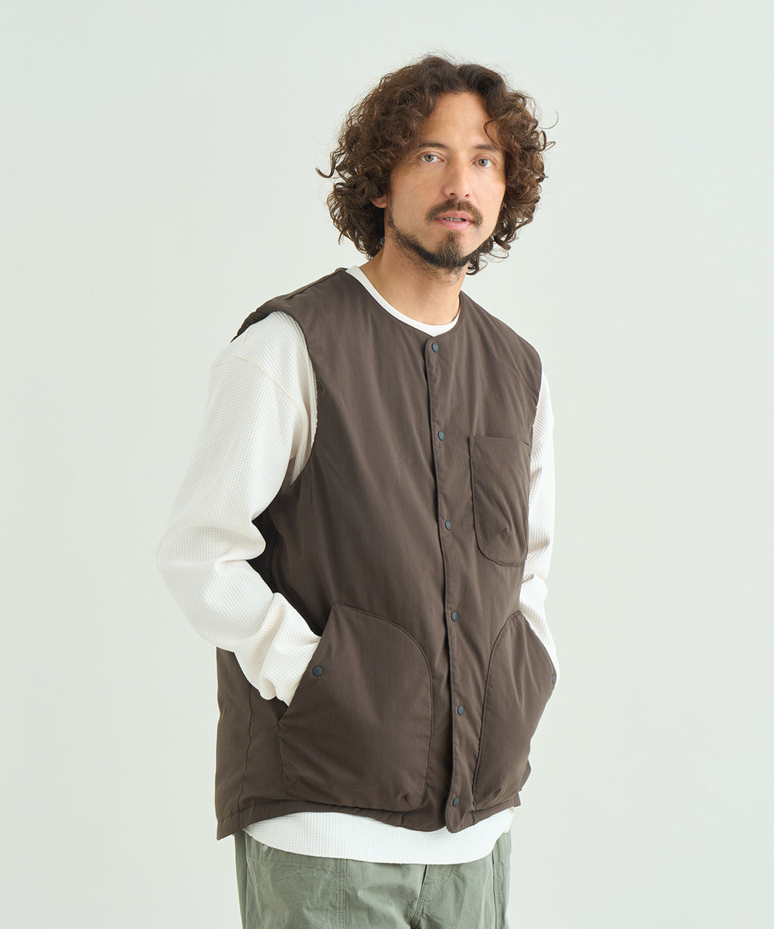 着用モデル：メンズ 181cm ／ 着用サイズ：L