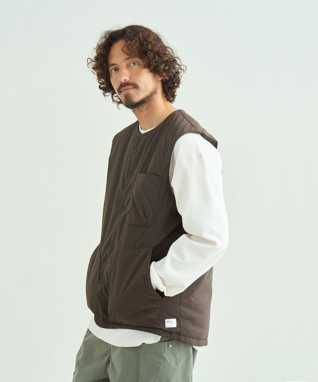 ヒノックリップストップ インナーダウンベスト