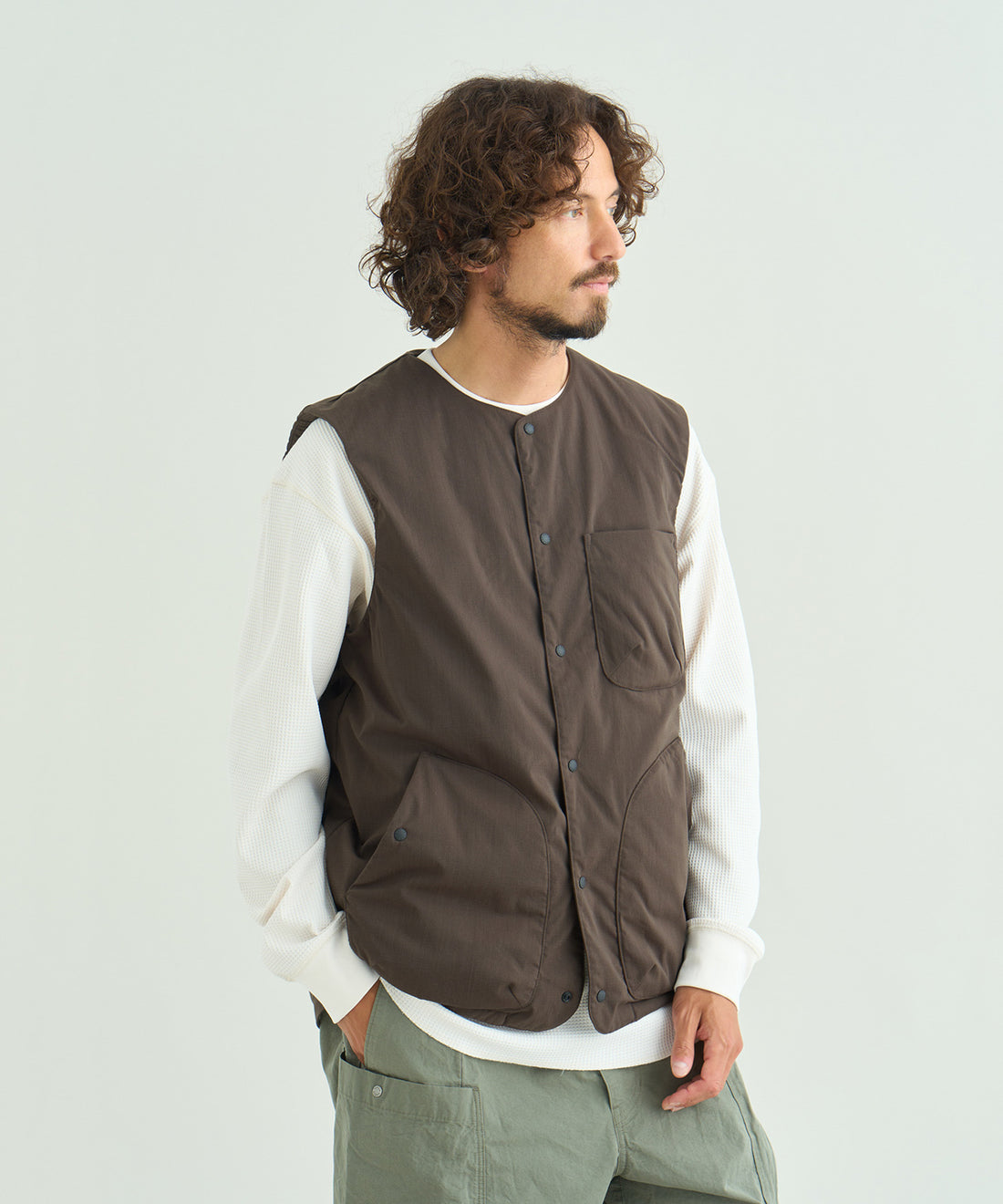 着用モデル：メンズ 181cm ／ 着用サイズ：L