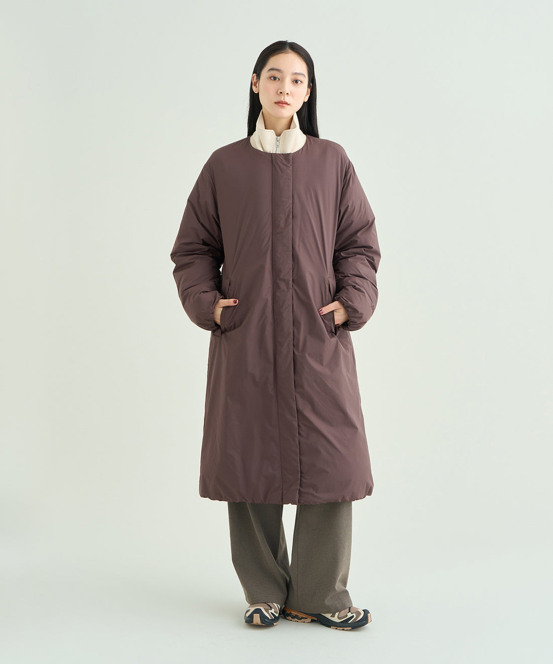 着用モデル：ウィメンズ 168cm ／ 着用サイズ：WM