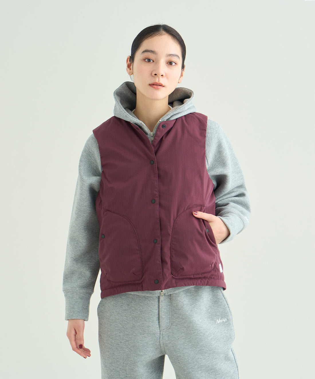 着用モデル：ウィメンズ 168cm ／ 着用サイズ：WM