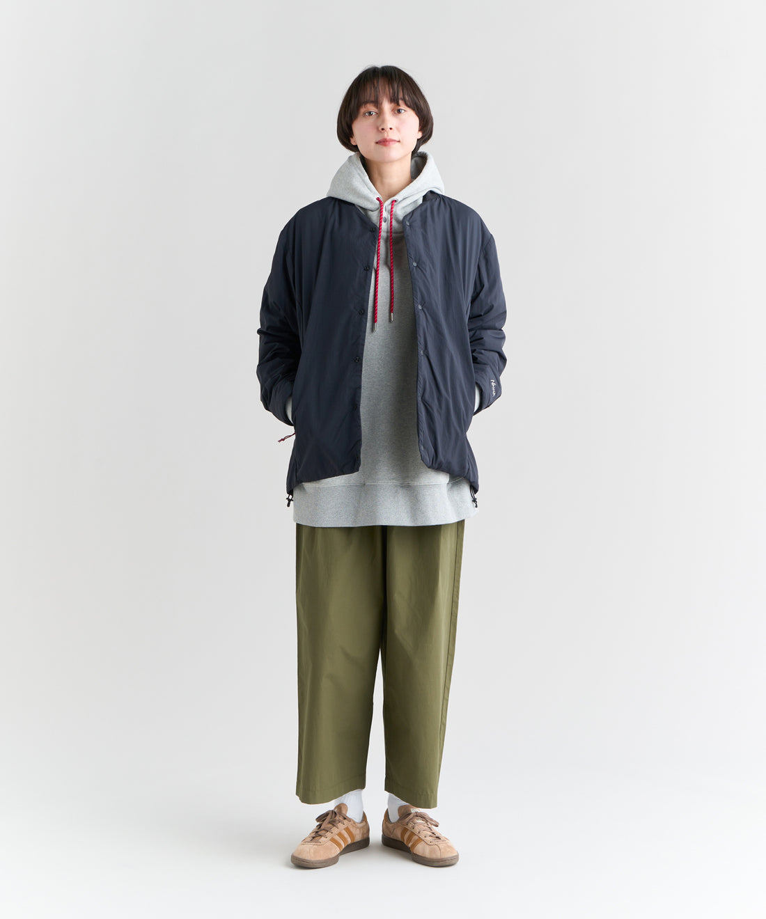 着用モデル：ウィメンズ 168cm ／ 着用サイズ：S