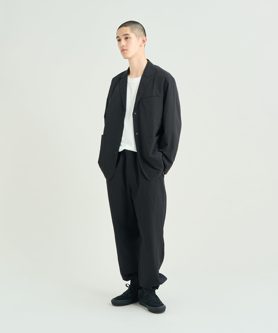 着用モデル：メンズ 180cm ／ 着用サイズ：L