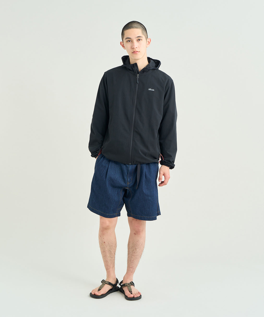 着用モデル：メンズ 180cm ／ 着用サイズ：L