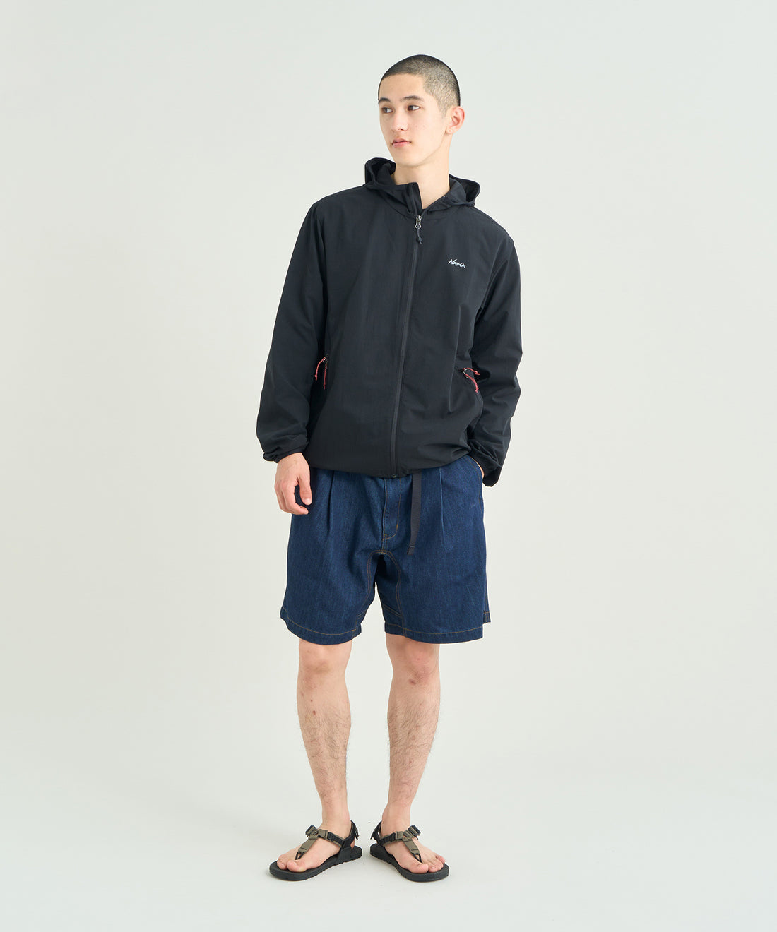 着用モデル：メンズ 180cm ／ 着用サイズ：L