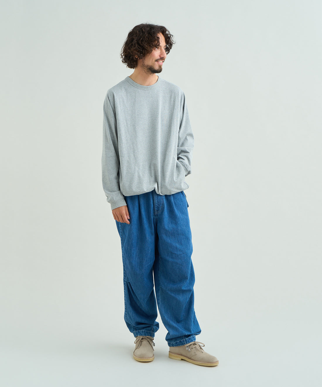 着用モデル：メンズ 181cm ／ 着用サイズ：L
