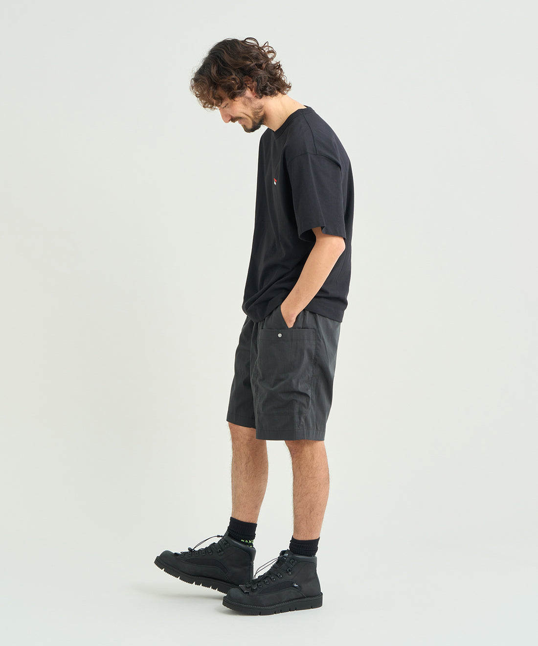 エコハイブリッド ボックスロゴ エンブロイダリーTシャツ