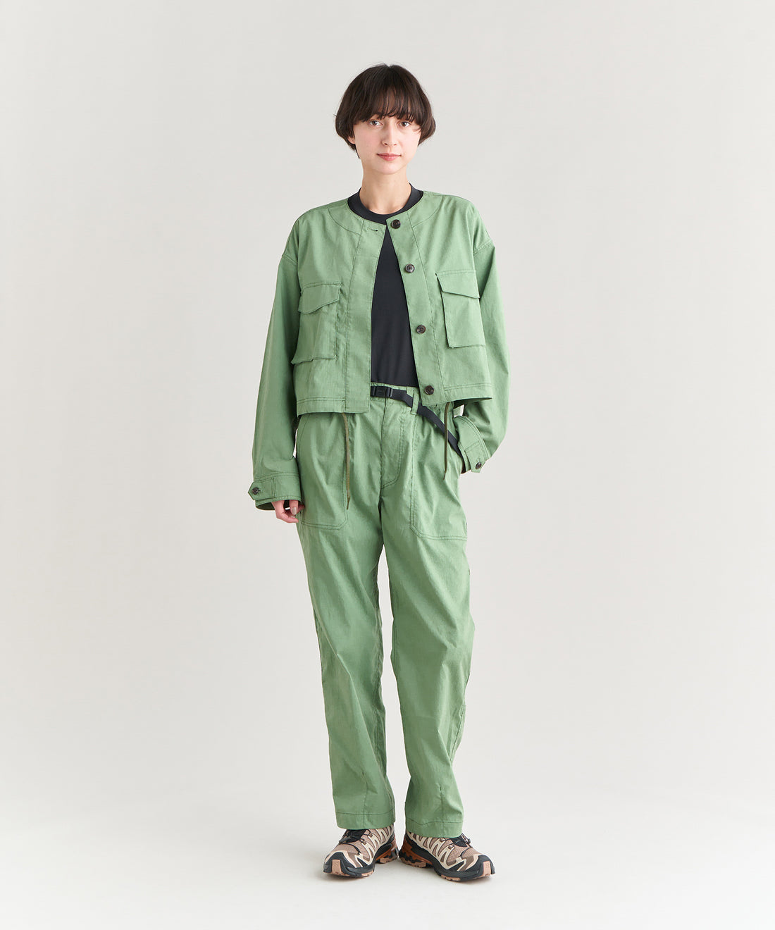 着用モデル：ウィメンズ 168cm ／ 着用サイズ：WM