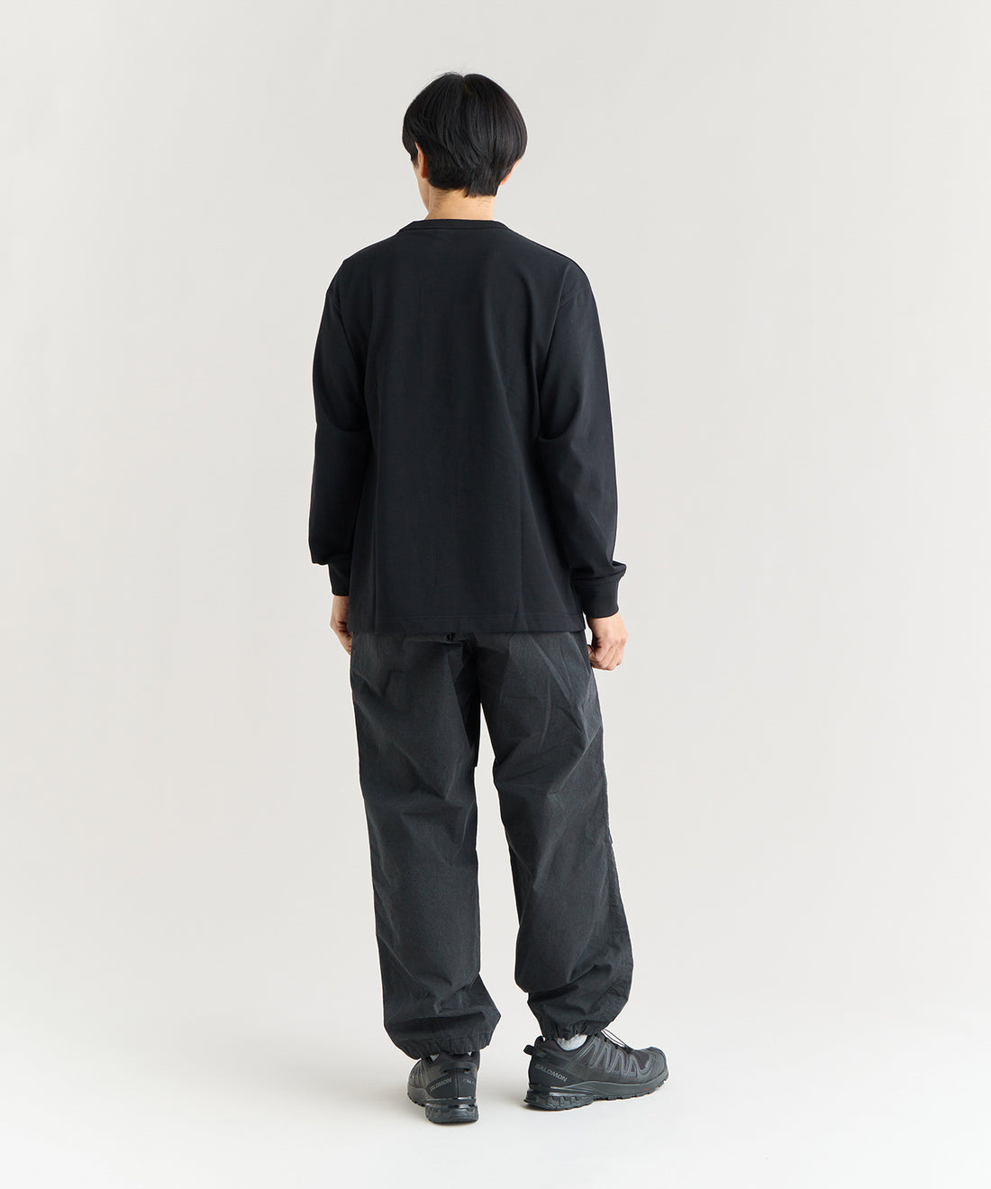 エコハイブリッド ボックスロゴ ロングスリーブTシャツ