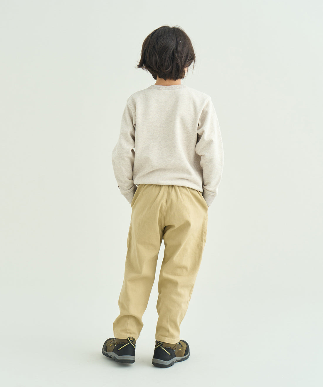 エコハイブリッド ボックスロゴ キッズ スウェットシャツ
