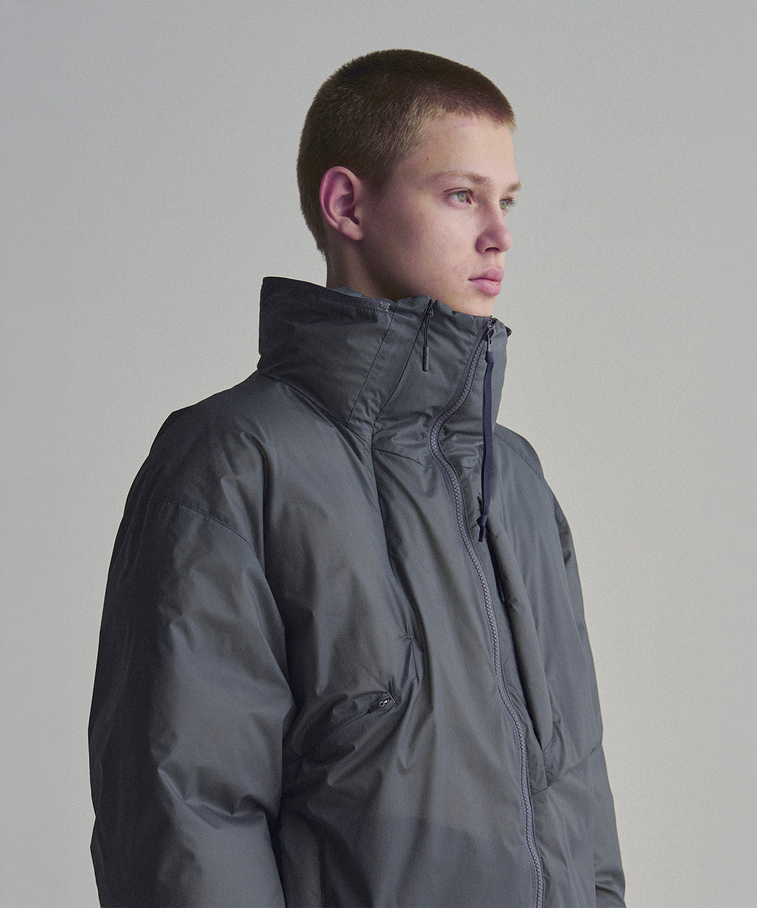 NANGA x Poliquant THE DOWN JACKET / EAR FLAP CAP