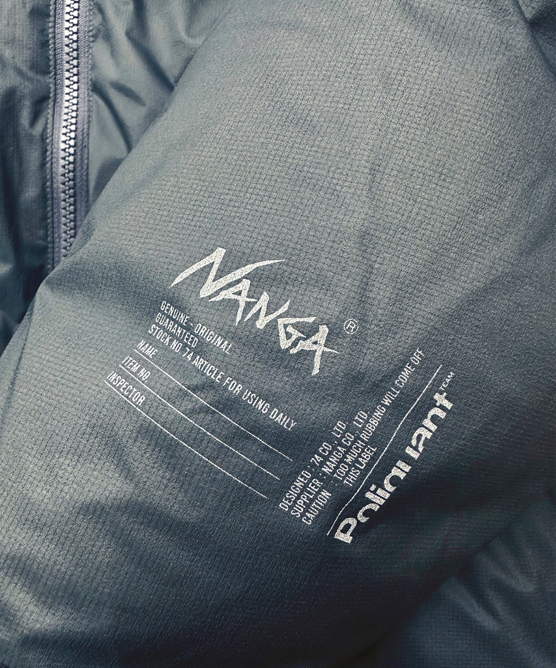 NANGA x Poliquant THE DOWN JACKET / EAR FLAP CAP