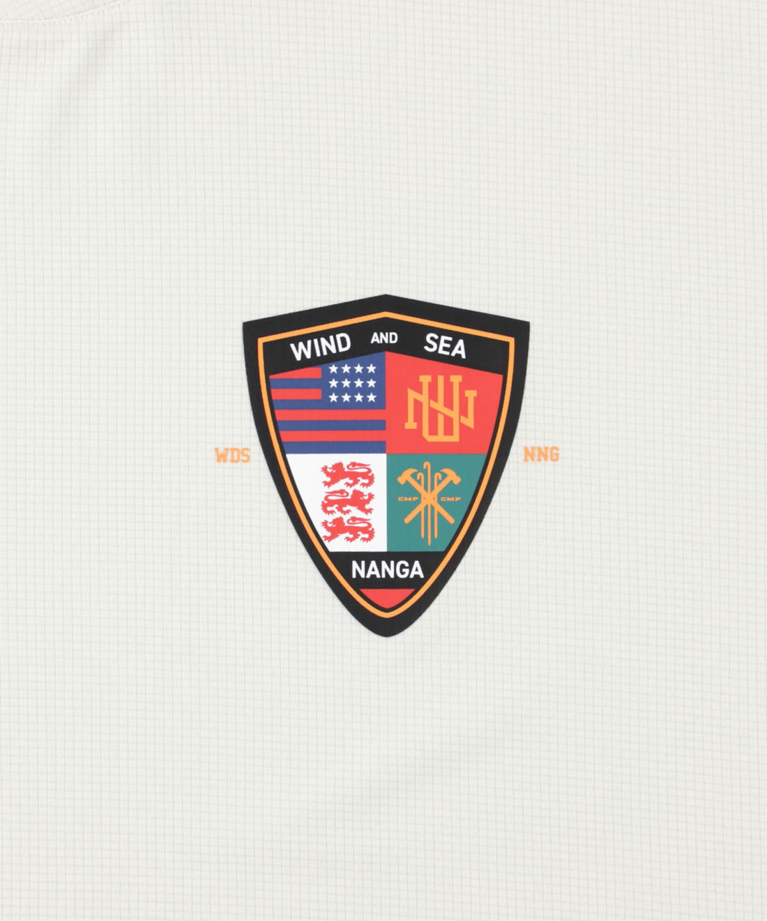 NANGA×WDS POWER DRY EMBLEM TEE