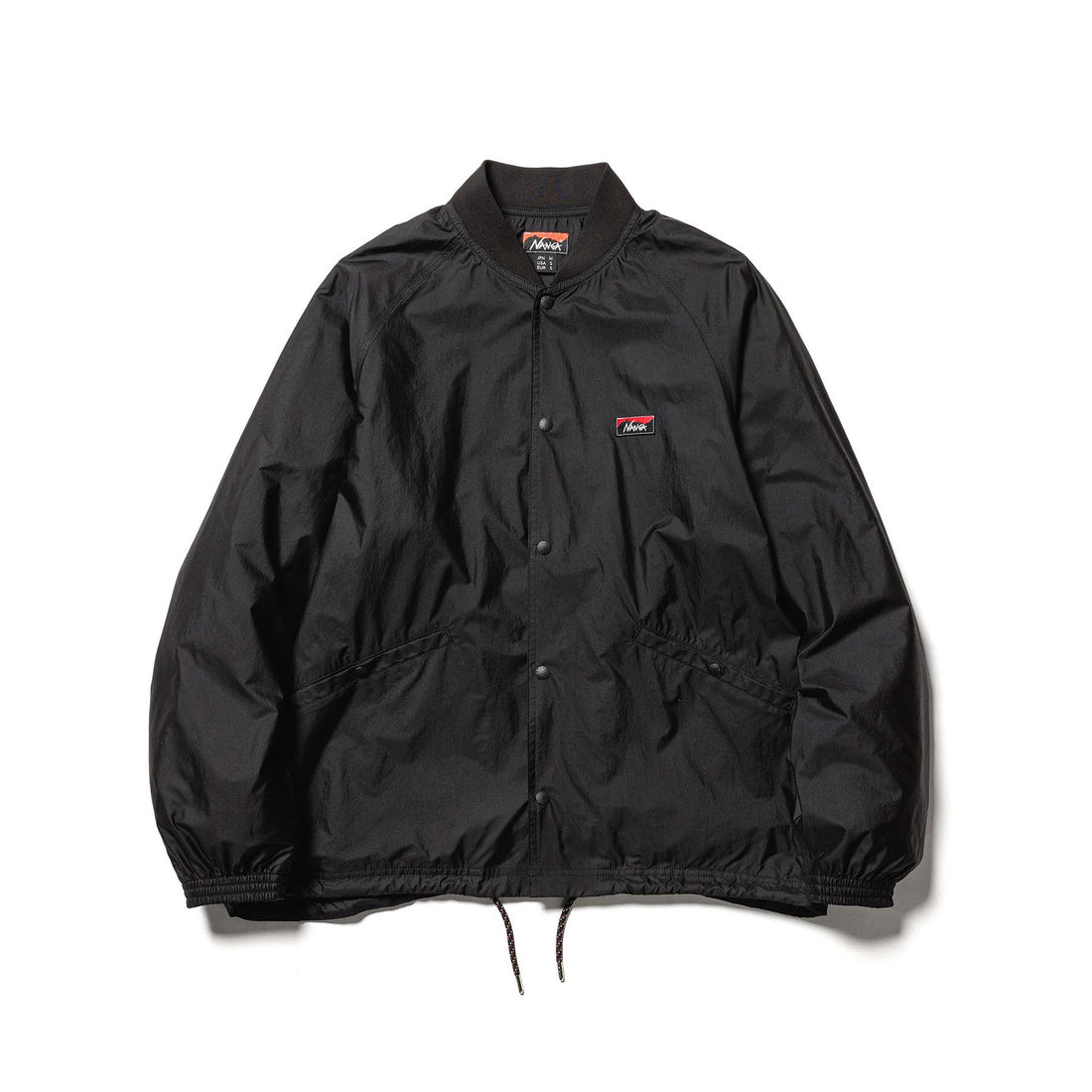 RIB COLLAR COACH JACKET(UNISEX)