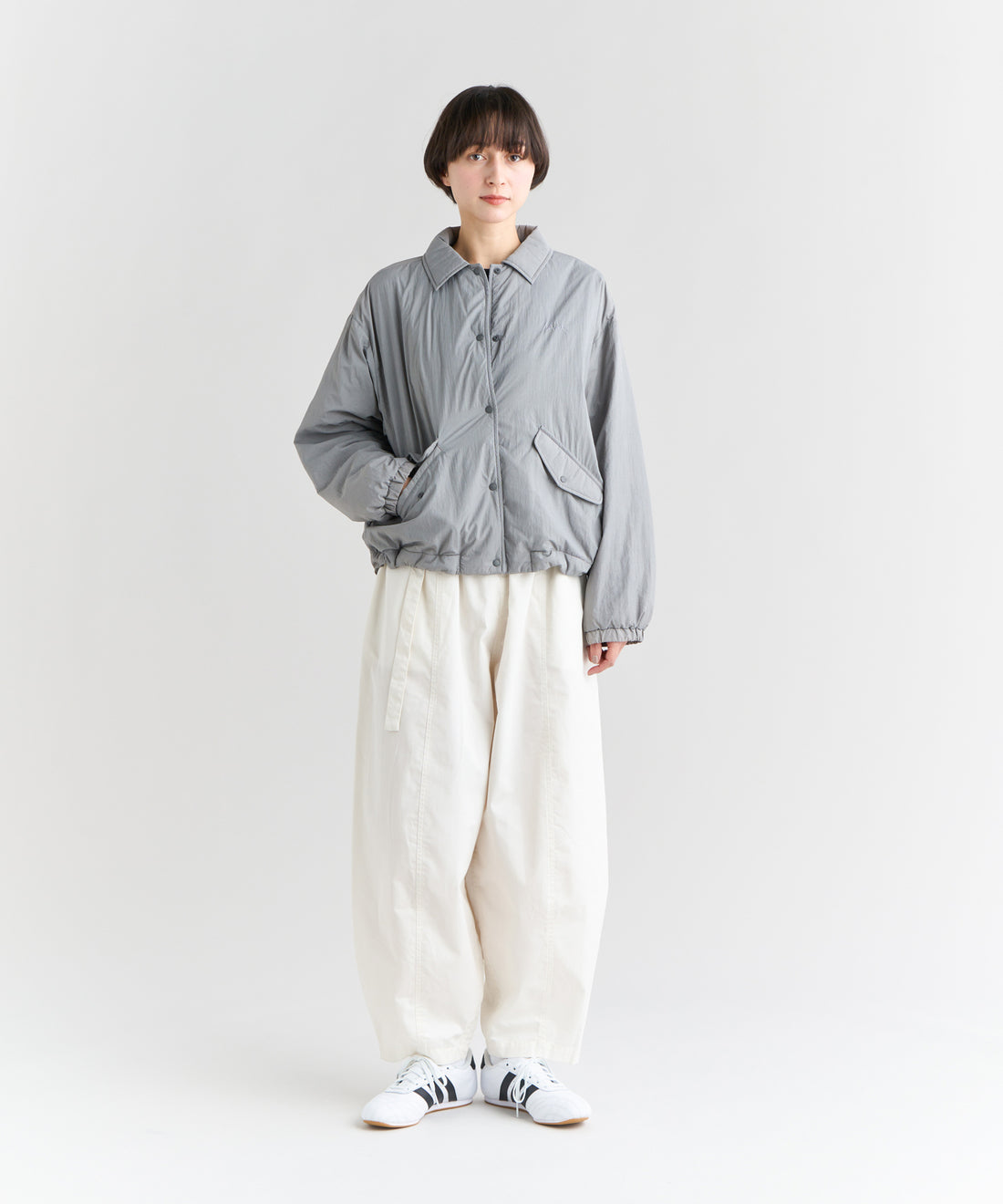 着用モデル：ウィメンズ 168cm ／ 着用サイズ：WM