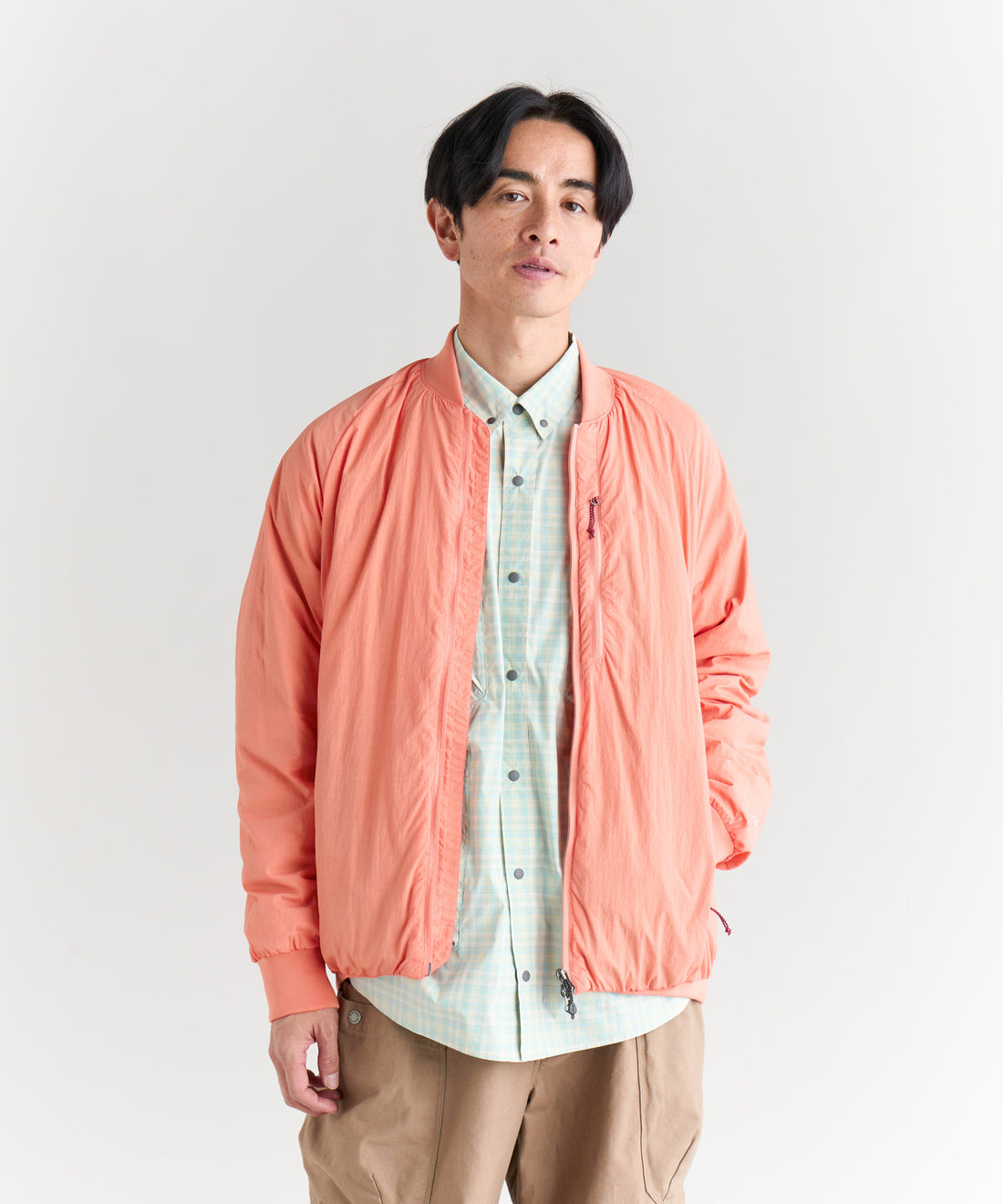 着用モデル：メンズ 180cm ／ 着用サイズ：L