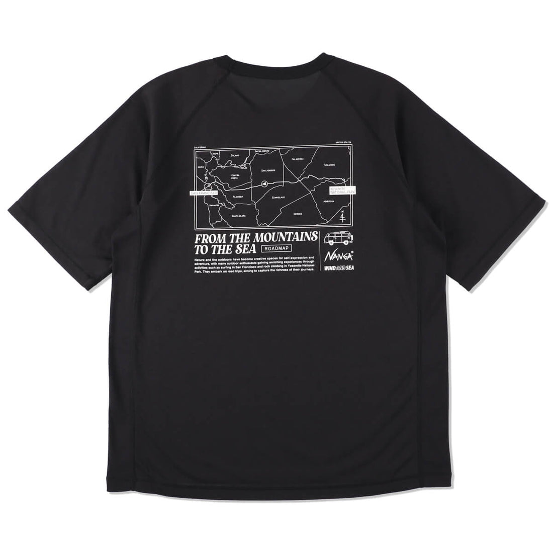 NANGA×WDS DRY MIX® (YOSEMITE_SF) S/S Tee