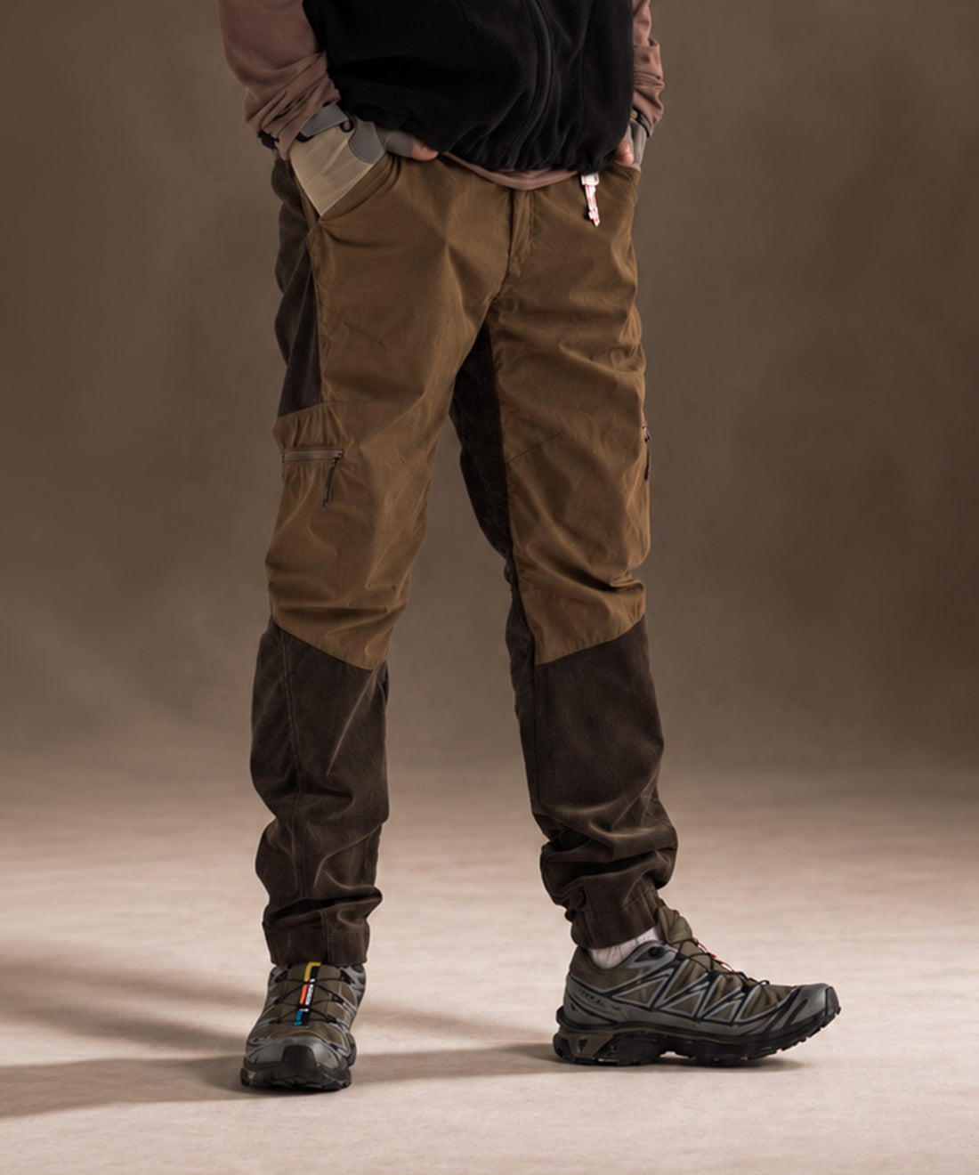 3D TAPERED KNEE ZIP (HK-S138)