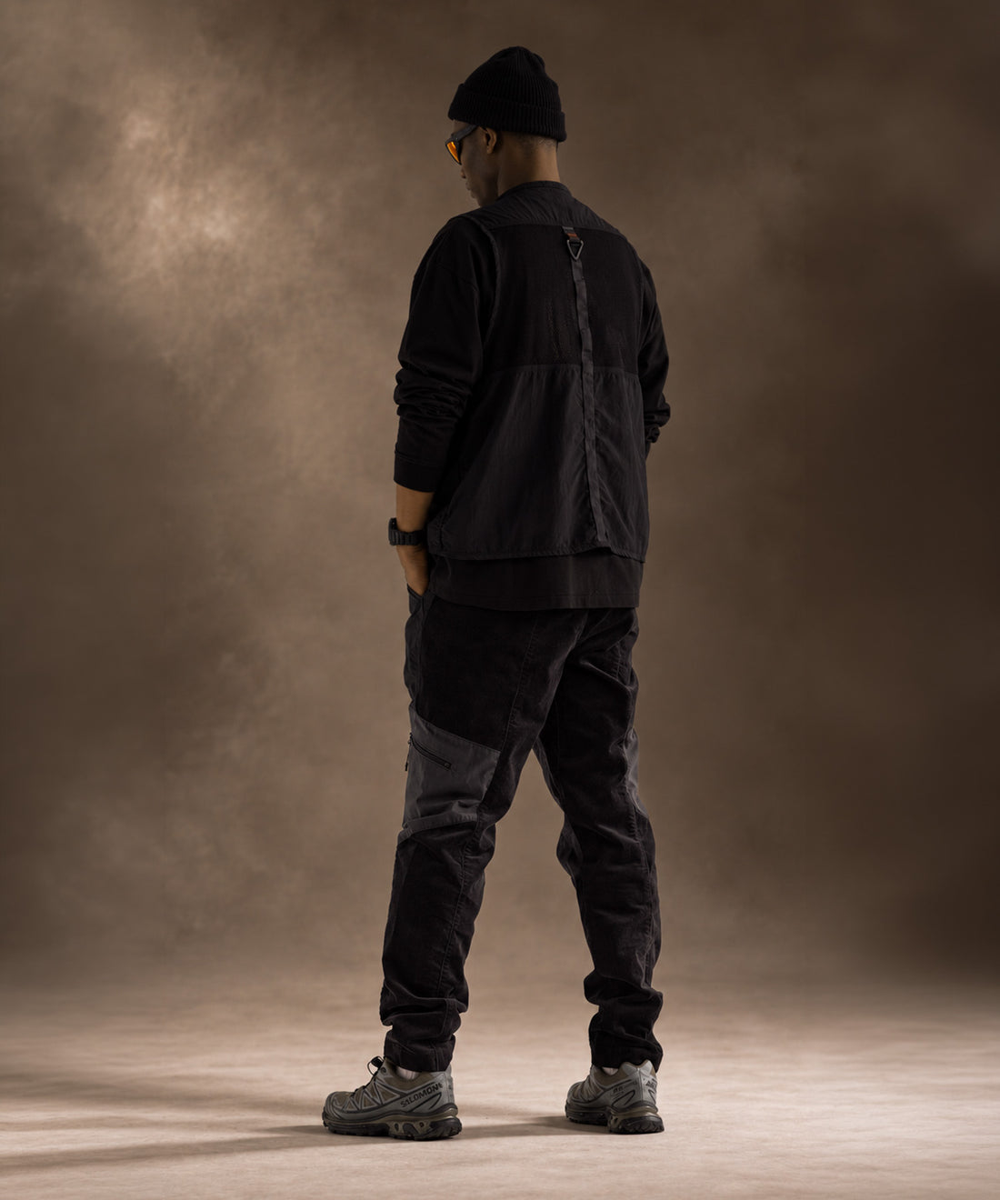 3D TAPERED KNEE ZIP (HK-S138)