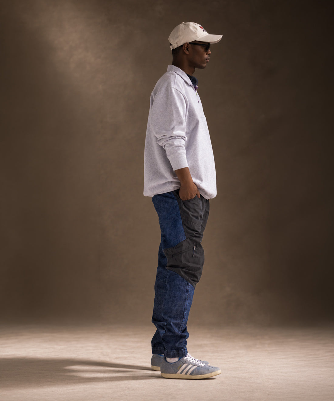 3D TAPERED KNEE ZIP (HK-S138)