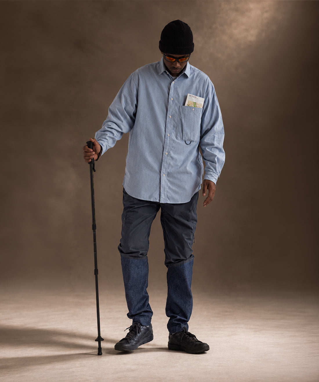 3D TAPERED KNEE ZIP (HK-S138)