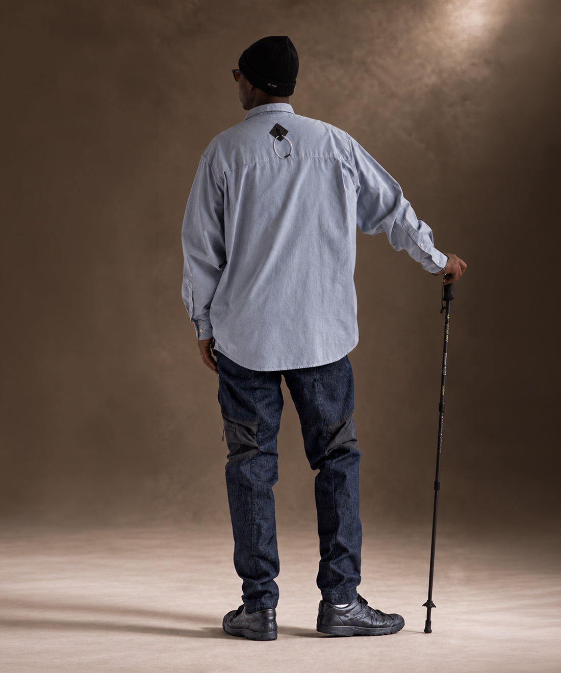 3D TAPERED KNEE ZIP (HK-S138)