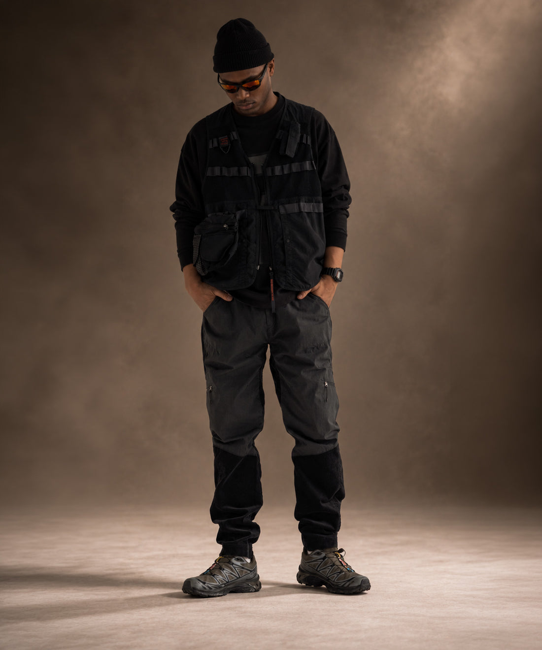 3D TAPERED KNEE ZIP (HK-S138)