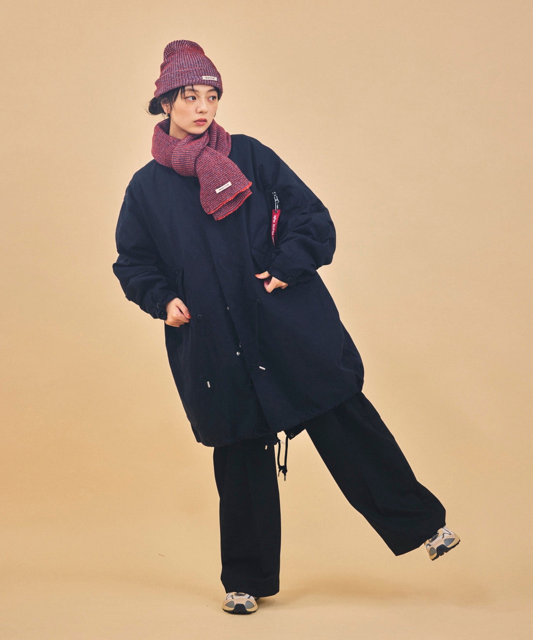 Alpha Industries × NANGA × FREAK'S STORE 3WAY M-65 フィールドパーカ