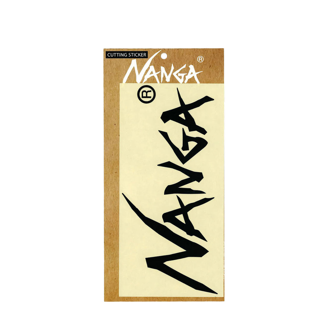 NANGA CUTTING STICKER / ナンガカッティングステッカー (6313647374510)