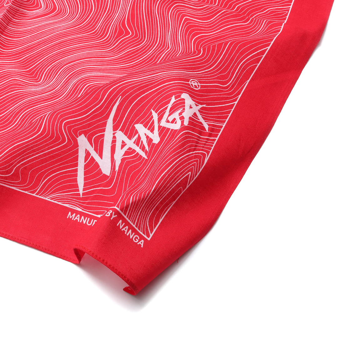 NANGA PARBAT CONTOUR MAP BANDANNA/ナンガ パルバット コントアーマップ バンダナ (7689576120494)