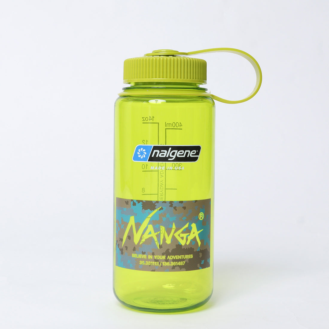 NANGA×NALGENE ABSTRACT CAMO 0.5L WIDE MOUTH BOTTLE (7728852402350)