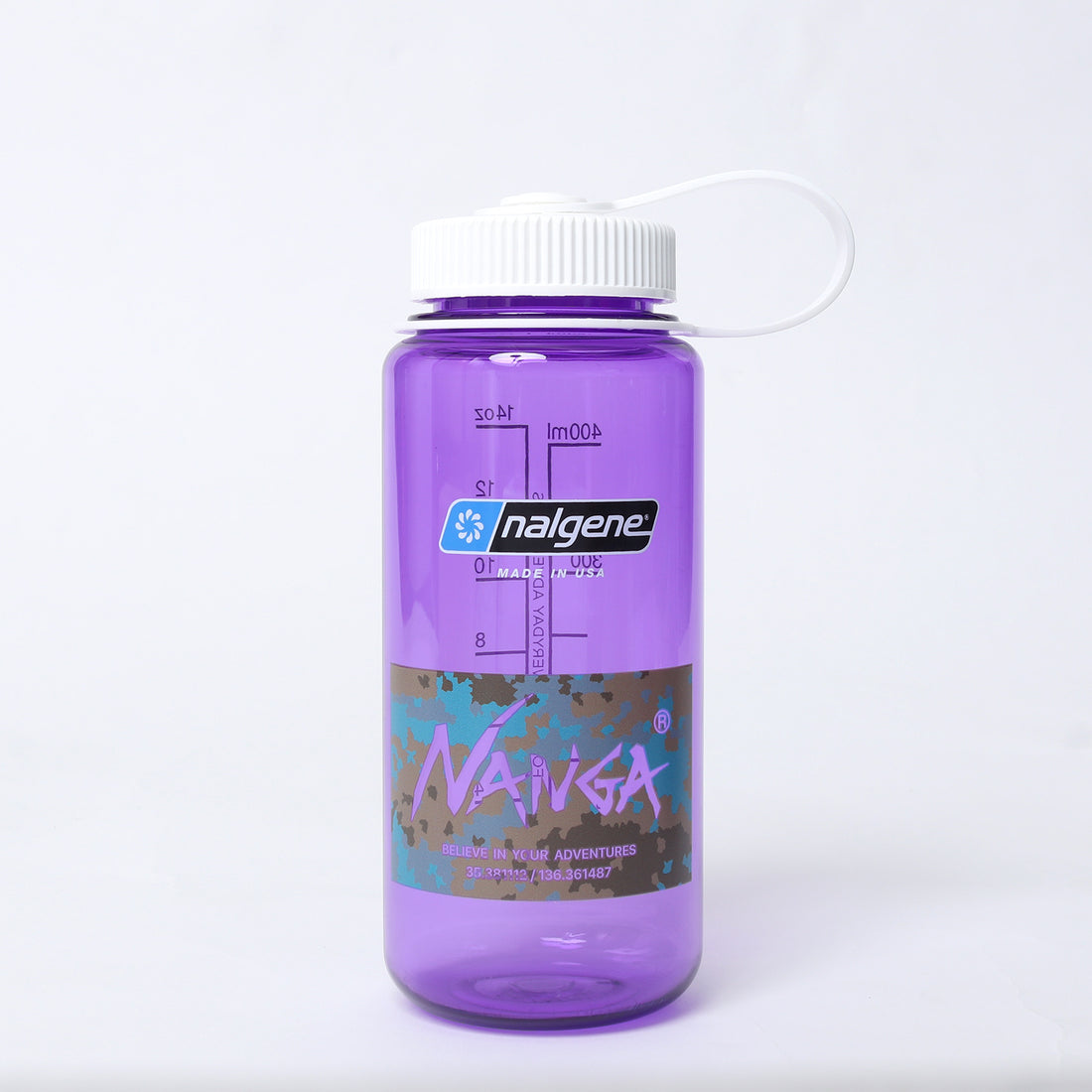 NANGA×NALGENE ABSTRACT CAMO 0.5L WIDE MOUTH BOTTLE (7728852402350)