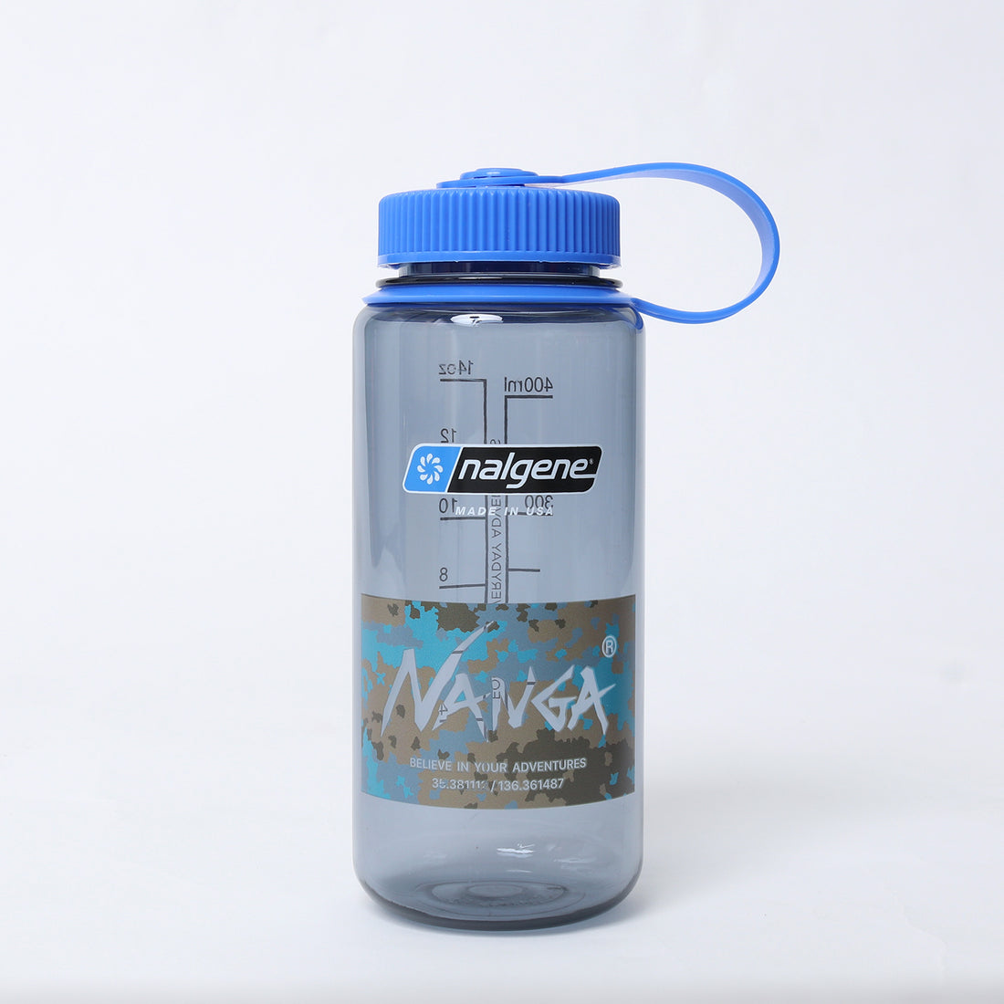 NANGA×NALGENE ABSTRACT CAMO 0.5L WIDE MOUTH BOTTLE (7728852402350)